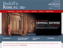 Tablet Screenshot of budoff-ross.com